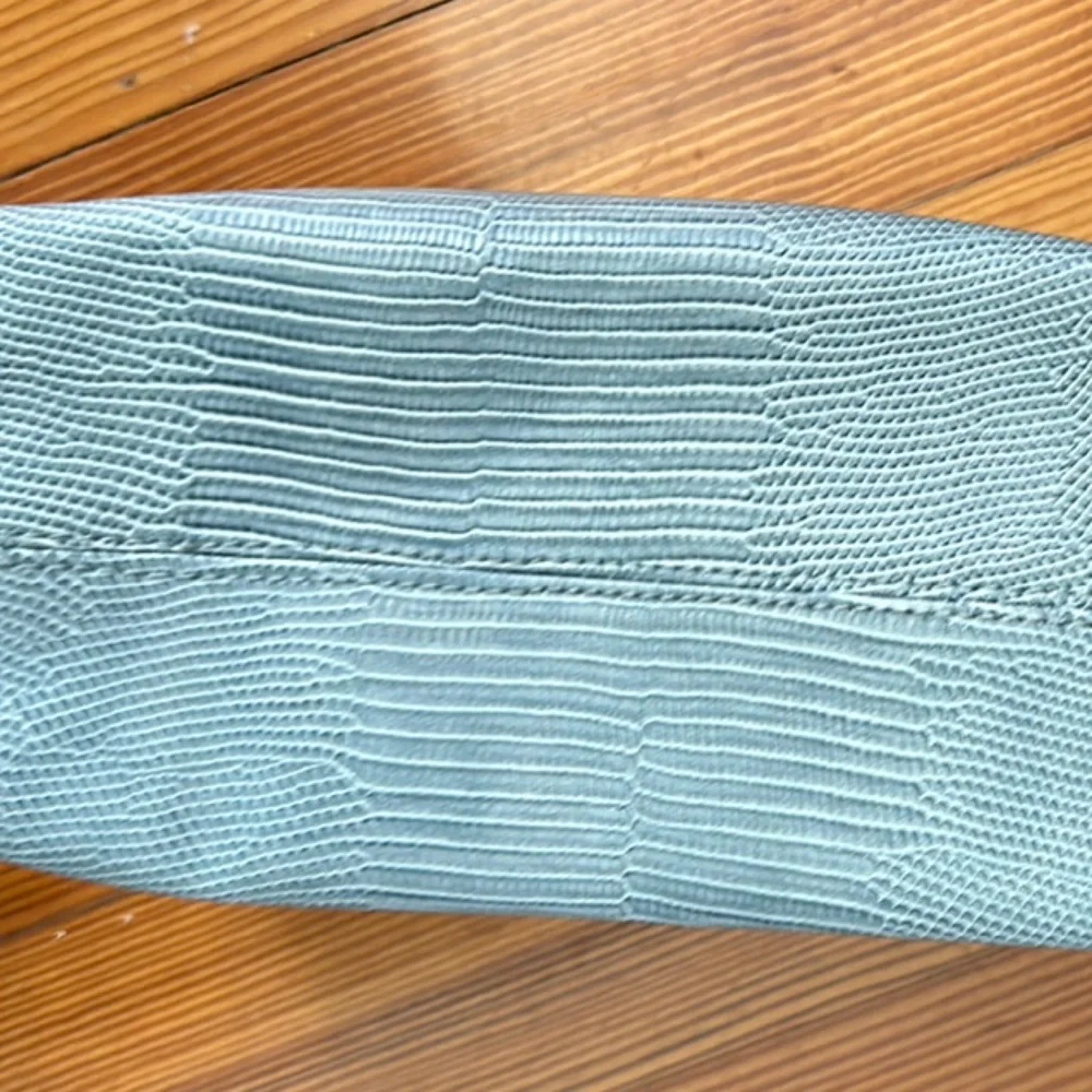 Vince Camuto Textured Light Blue Clutch - Picture 3 of 3